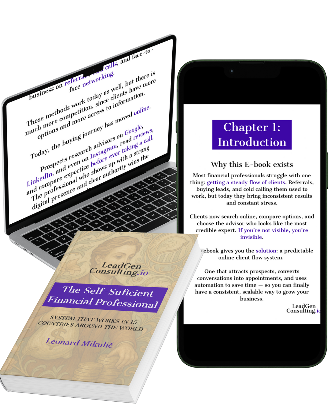 The Self-Sufficient Financial Professional E-book